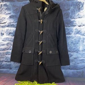 Stussy Wool Blend Toggle Pea Coat